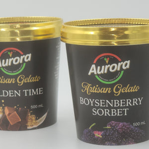 Aurora Ice Cream Tubs